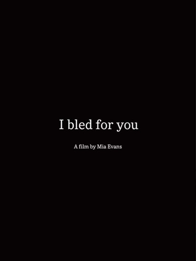 Póster de I Bled for You