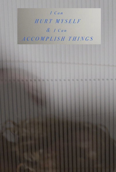 Póster de I Can Hurt Myself & I Can Accomplish Things