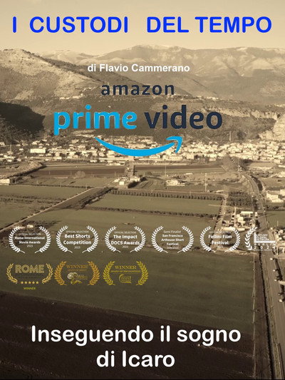 Póster de I Custodi del Tempo Inseguendo il Sogno di Icaro