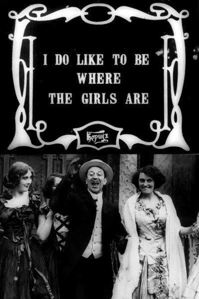 Póster de I Do Like to Be Where the Girls Are