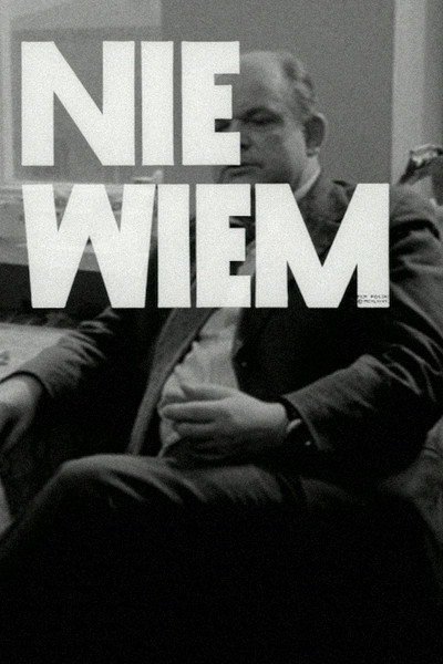 Póster de I Don't Know