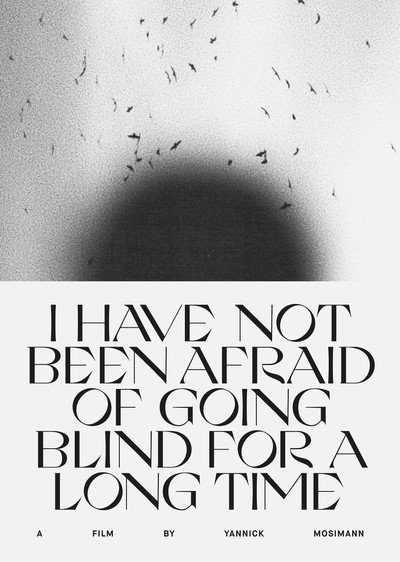 Póster de I Have Not Been Afraid of Going Blind for a Long Time