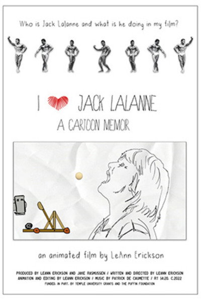 Póster de I (heart) Jack LaLanne: A Cartoon Memoir