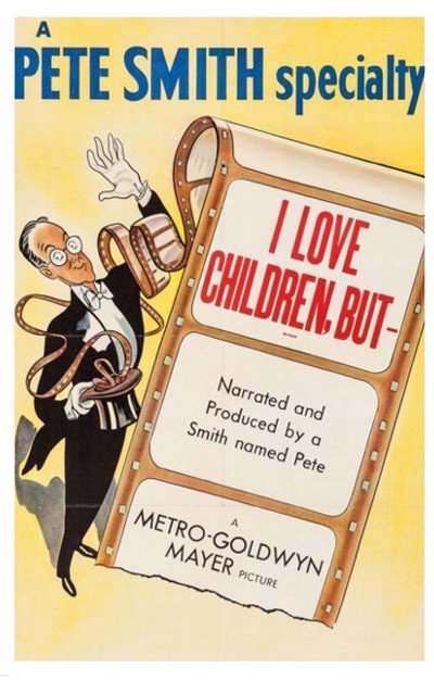 Póster de I Love Children But...