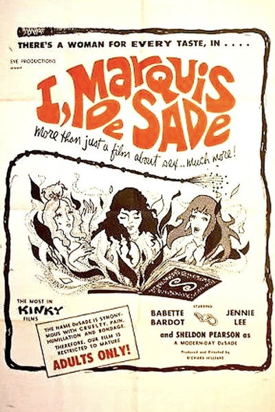 Póster de I, Marquis de Sade