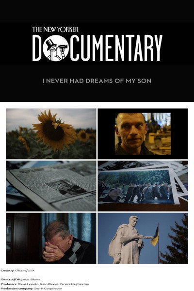 Póster de I Never Had Dreams of My Son