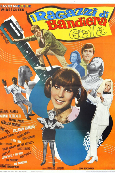 Póster de I ragazzi di Bandiera Gialla