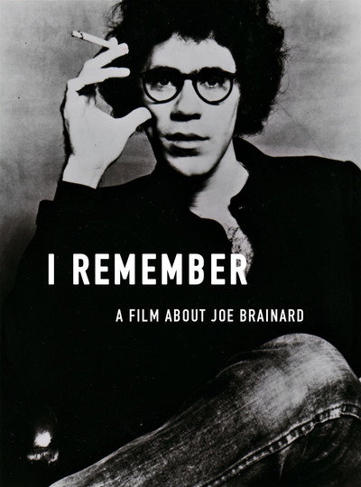 Póster de I Remember: A Film About Joe Brainard