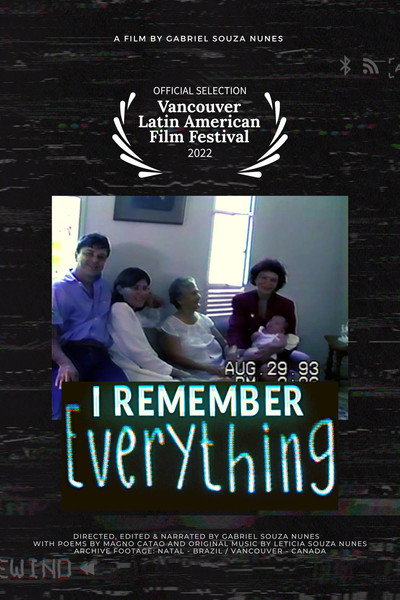 Póster de I Remember Everything