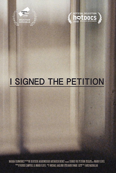 Póster de I Signed the Petition