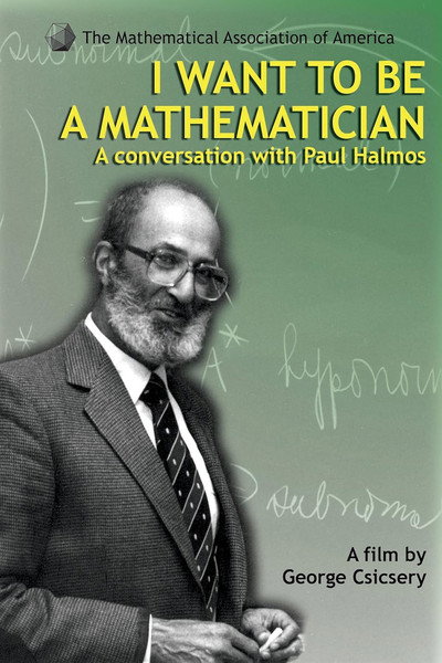 Póster de I Want to Be a Mathematician
