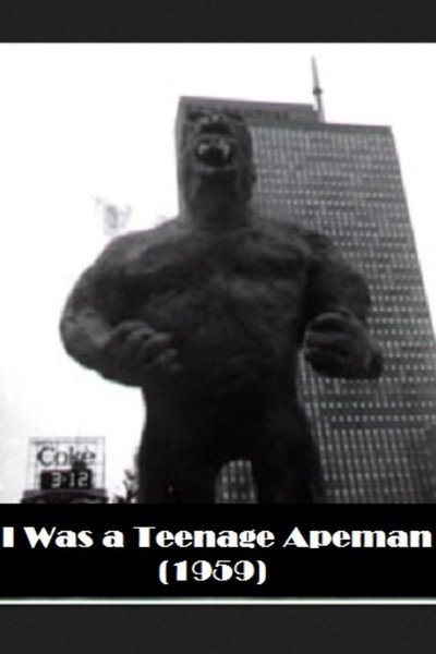 Póster de I Was a Teenage Apeman