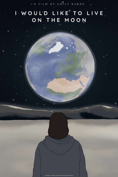 Póster de I Would Like to Live on the Moon