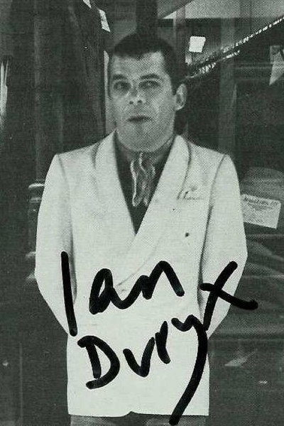 Póster de Ian Dury X.