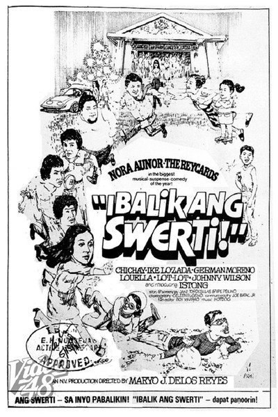 Póster de Ibalik ang swerti