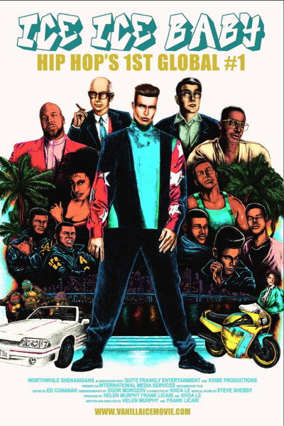 Póster de Ice Ice Baby - Vanilla Ice - Hip Hop's First Global #1