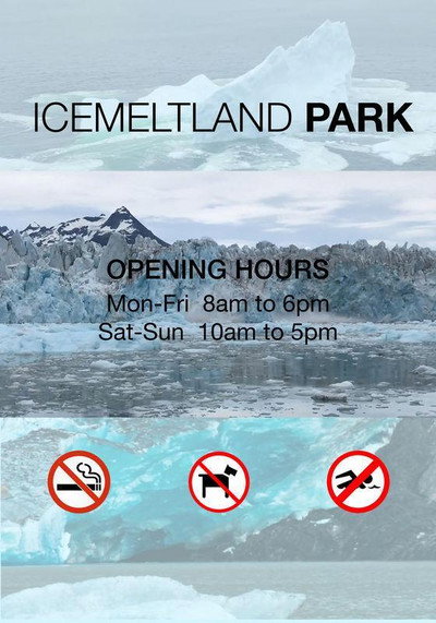 Póster de Icemeltland Park