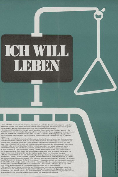 Póster de Ich will leben
