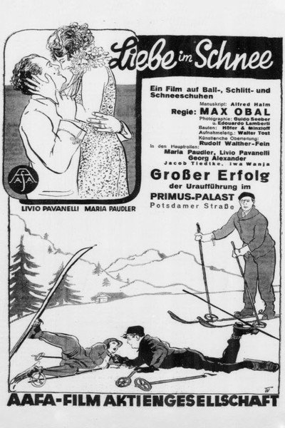 Póster de Idilio en la nieve