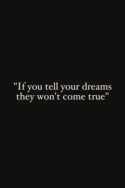 Póster de If You Tell Your Dreams...