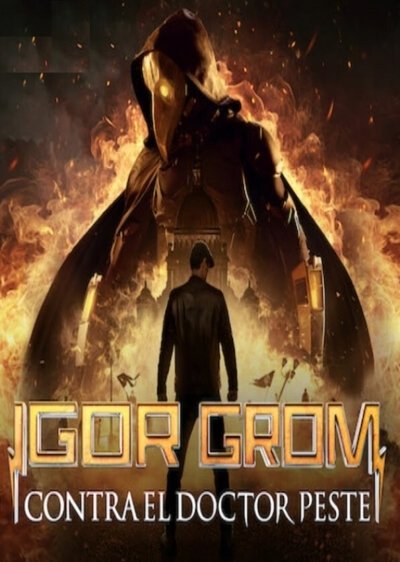 Póster de Igor Grom contra el Doctor Peste