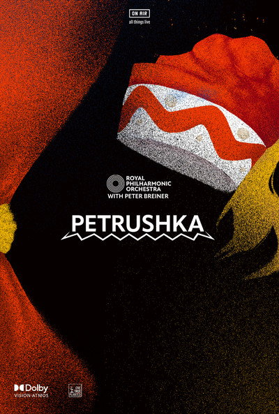 Póster de Igor Stravinsky's 'Petrushka' by the Royal Philharmonic Orchestra
