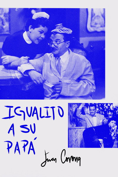 Póster de Igualito a su papá
