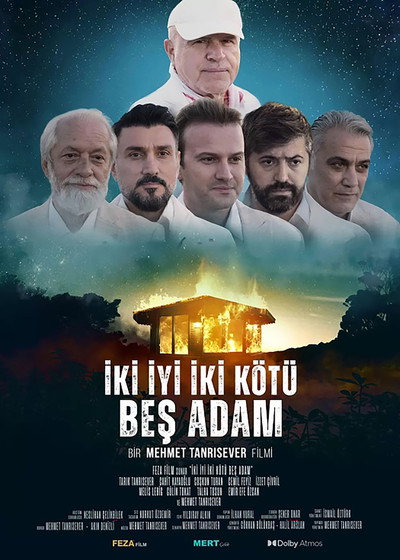Póster de Iki Iyi Iki Kotu Bes Adam