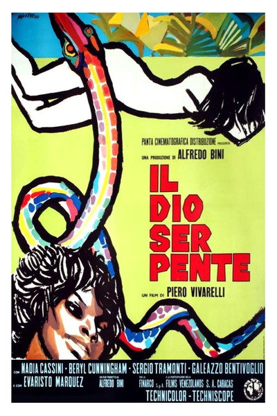 Póster de Il dio serpente