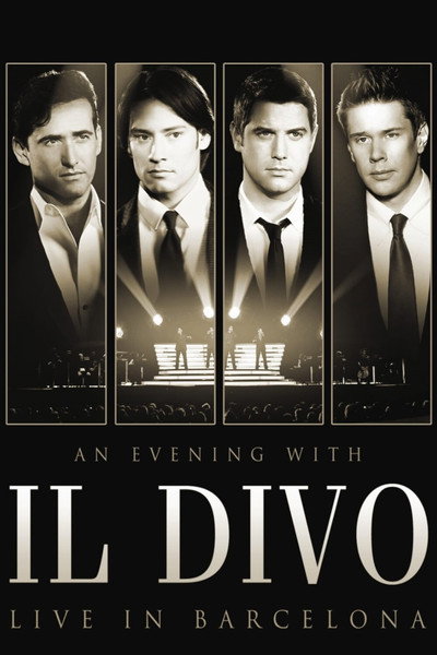 Póster de Il Divo en Barcelona
