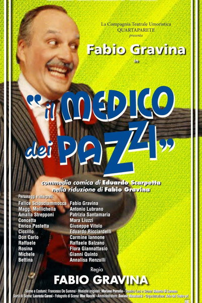 Póster de Il medico dei pazzi