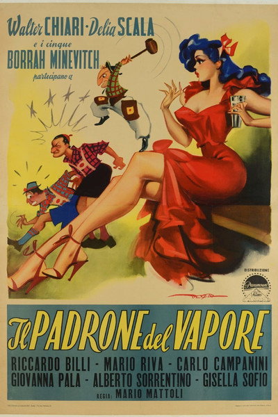 Póster de Il padrone del vapore