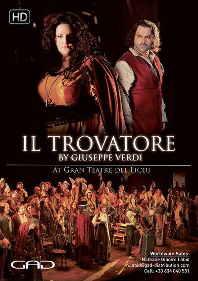 Póster de Il trovatore