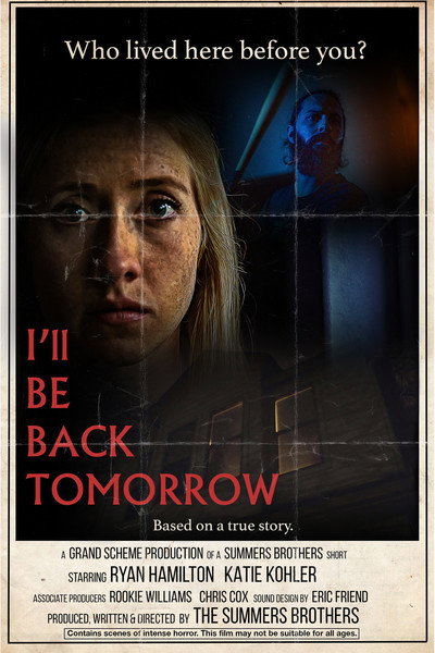 Póster de I'll Be Back Tomorrow