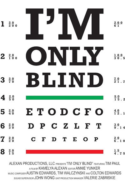 Póster de I'm Only Blind