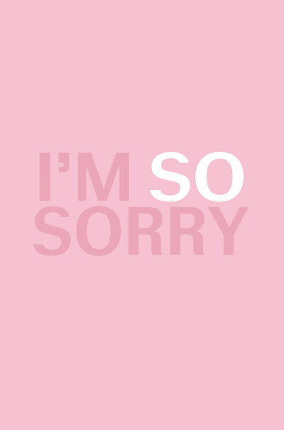 Póster de I'm SO Sorry