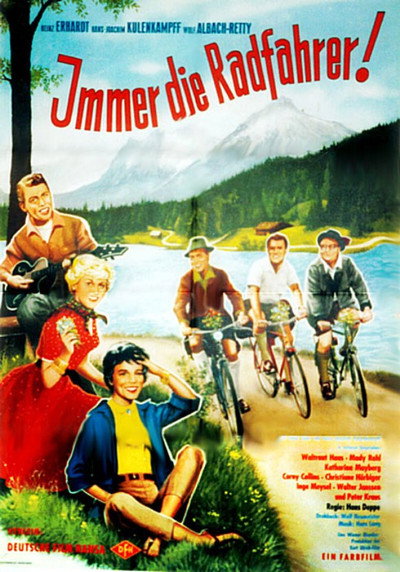 Póster de Immer die Radfahrer