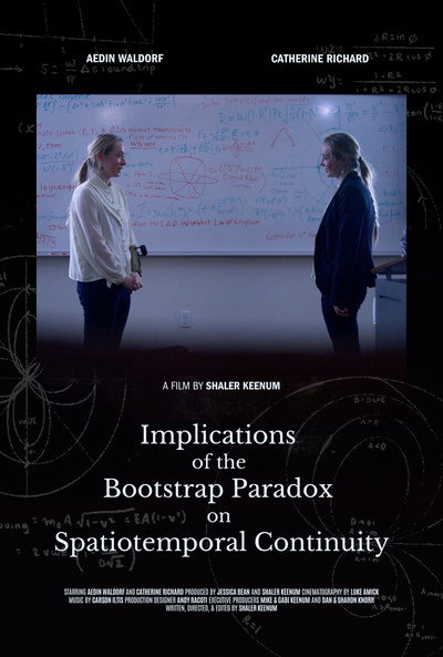 Póster de Implications of the Bootstrap Paradox on Spatiotemporal Continuity