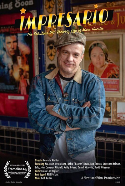 Póster de Impresario, the fabulous DIY showbiz life of Marc Huestis