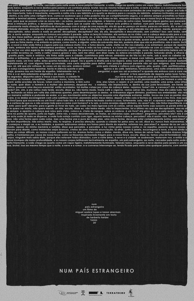 Póster de In a Foreign Country