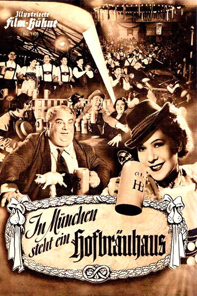 Póster de In München steht ein Hofbräuhaus