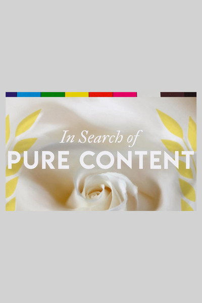 Póster de In Search of Pure Content