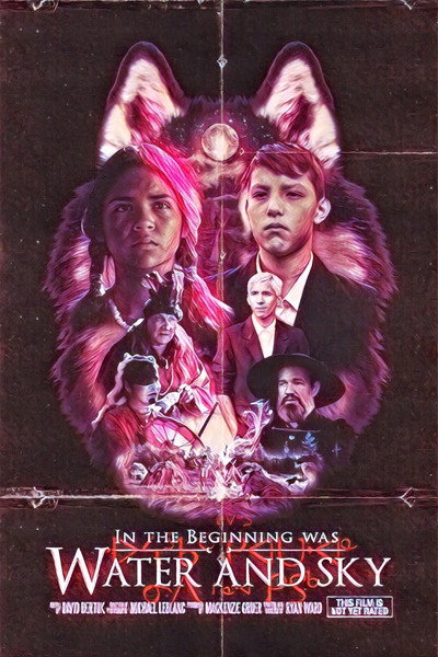 Póster de In the Beginning was Water and Sky
