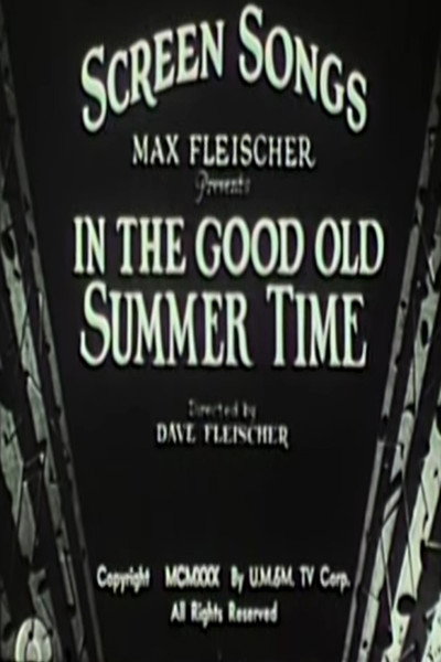 Póster de In the Good Old Summer Time