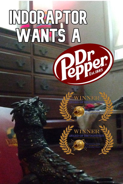 Póster de Indoraptor Wants a Dr Pepper