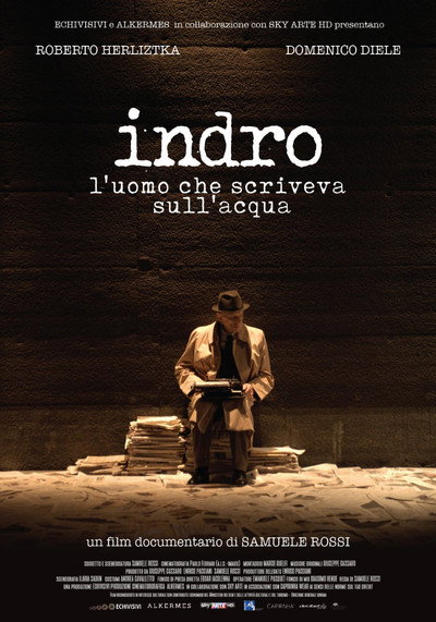 Póster de Indro. L'uomo che scriveva sull'acqua