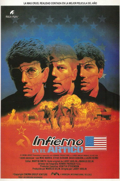 Póster de Infierno en el Ártico