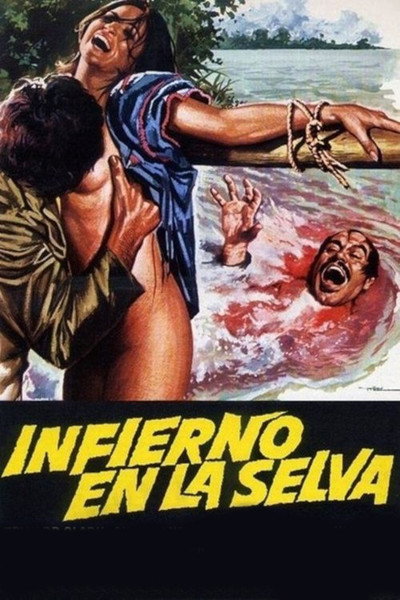 Póster de Infierno en la selva