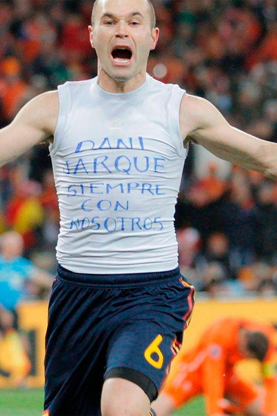 Póster de Iniesta de mi vida