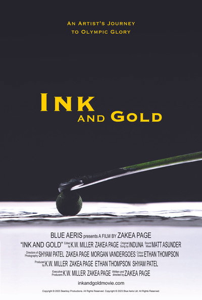 Póster de Ink and Gold: An Artist's Journey to Olympic Glory